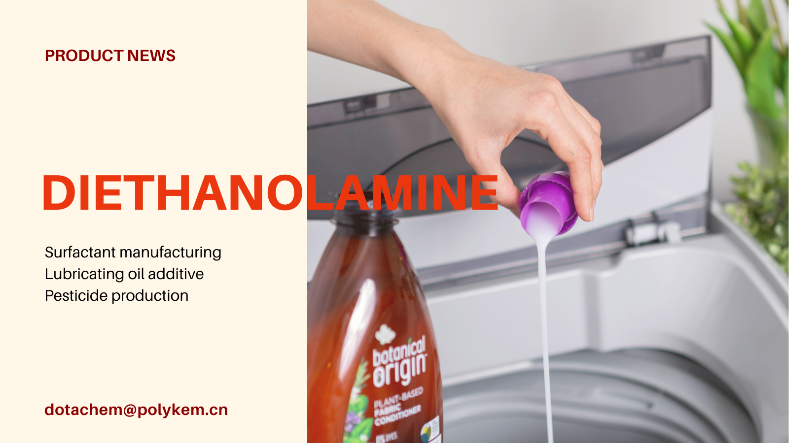 Dotachem Diethanolamine (DEA) - Professionel ethanolaminleverandør, højtydende løsning!