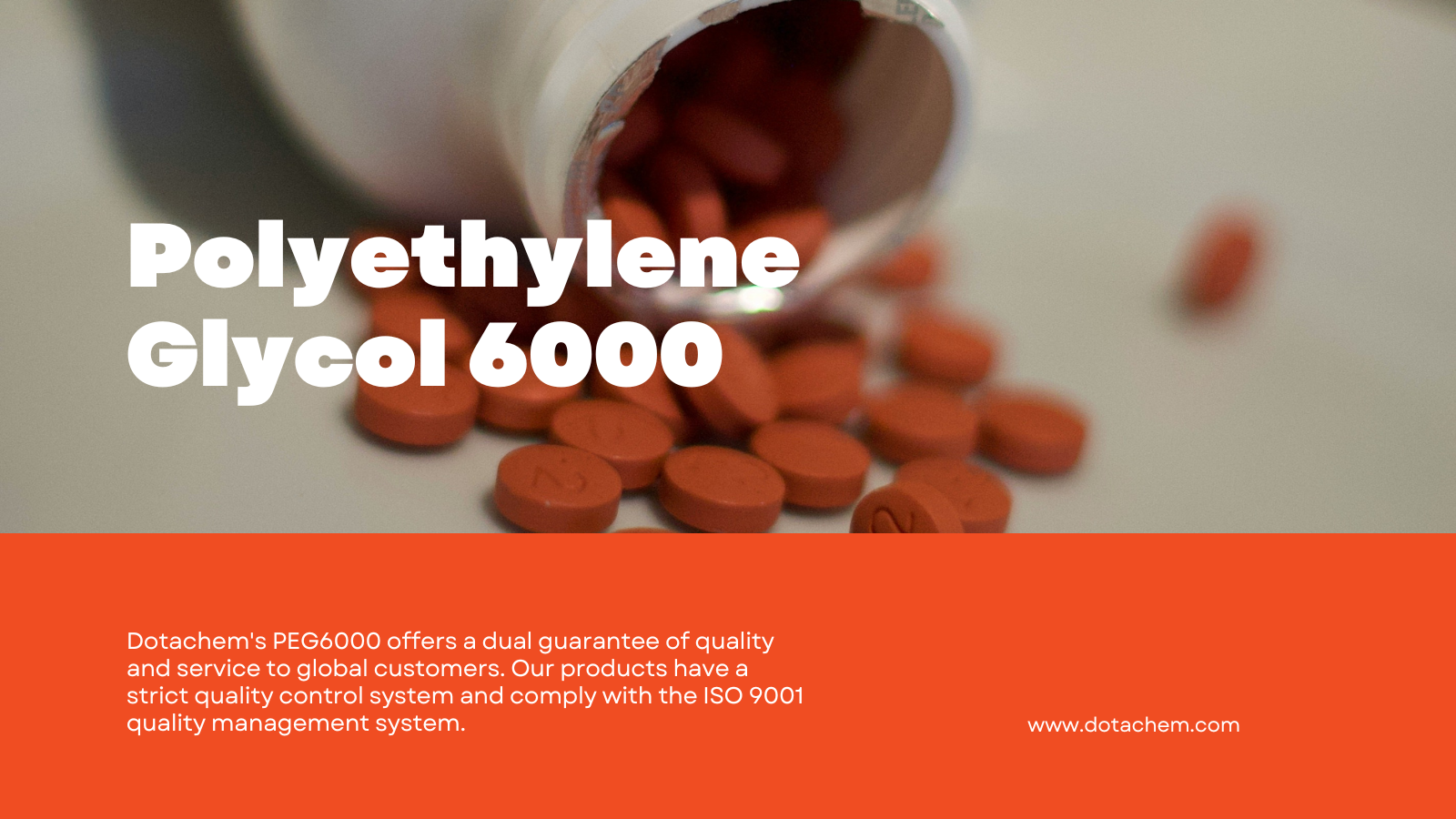 Polyethylenglycol 6000: forskellige anvendelser inden for industrifeltet og Dotachems kvalitetsforpligtelse