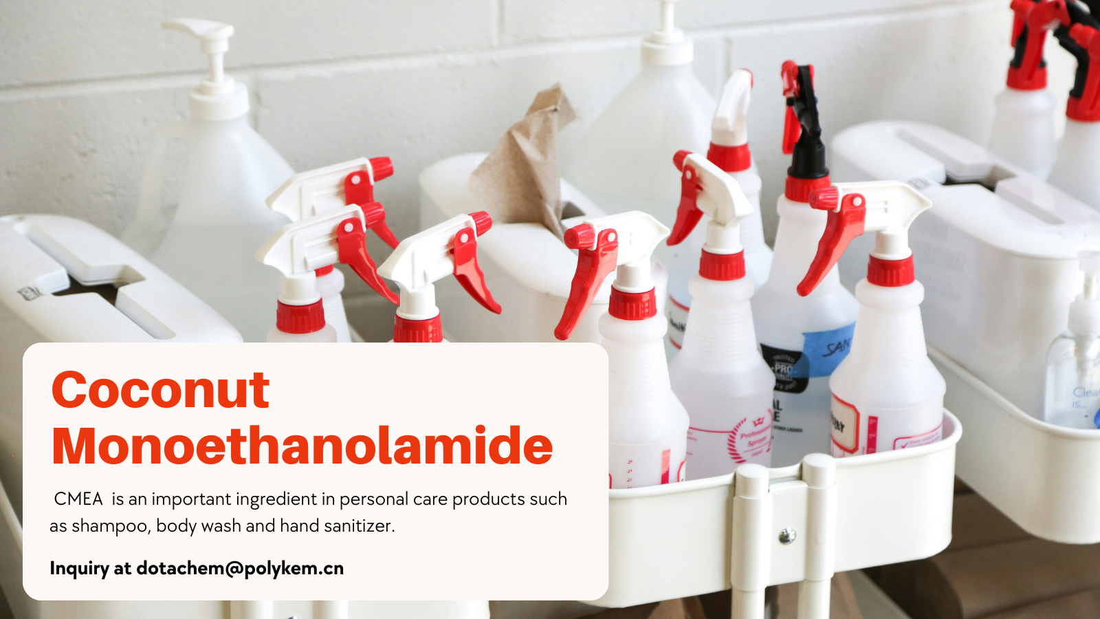 Hvad bruges kokosmonoethanolamid (CMEA) til?