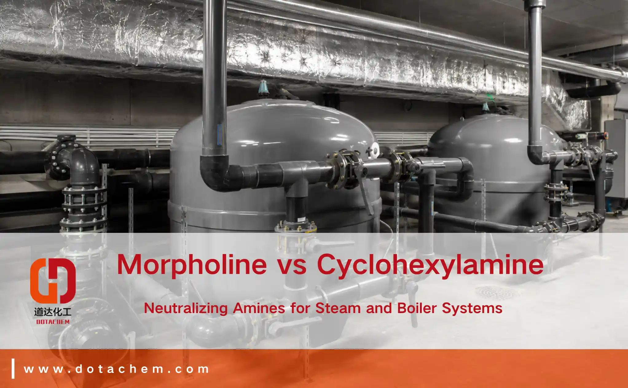 Morpholin vs Cyclohexylamin: Neutraliserende aminer til damp- og kedelsystemer