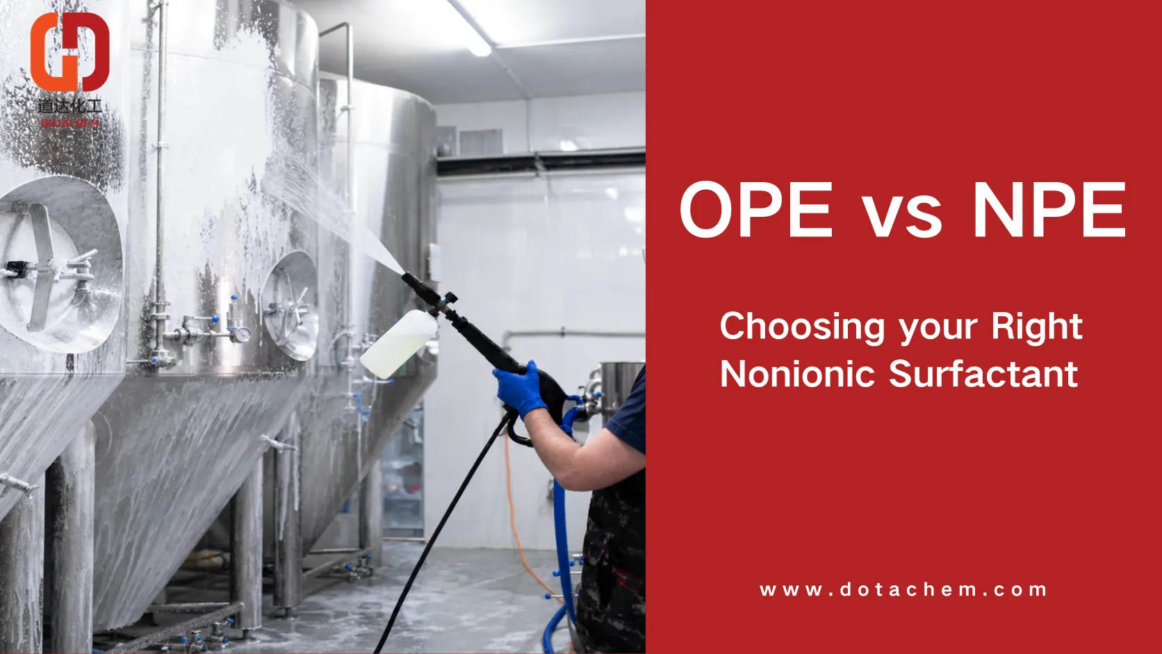 OPE vs. NPE: Nøgleforskelle mellem octylphenol og nonylphenolethoxylater