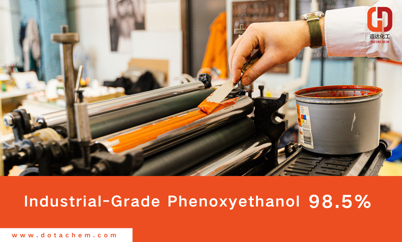 Dotachem Industrial-Grade Phenoxyethanol 98,5%: Egenskaber og anvendelser